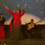 Andrea dancing with Houston's Solero Flamenco